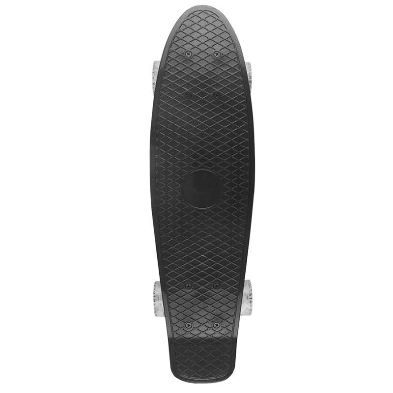 Meketec Skateboards Black Complete Mini 22 inch Skateboard for Grandson Kids Girl Youth Beginner Children Teenagers Adults Birthday Gift (Black) - Image 4